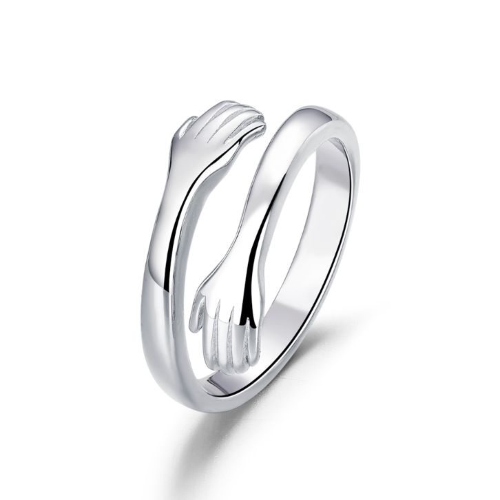 Pack Tres Anillos del Abrazo Plata