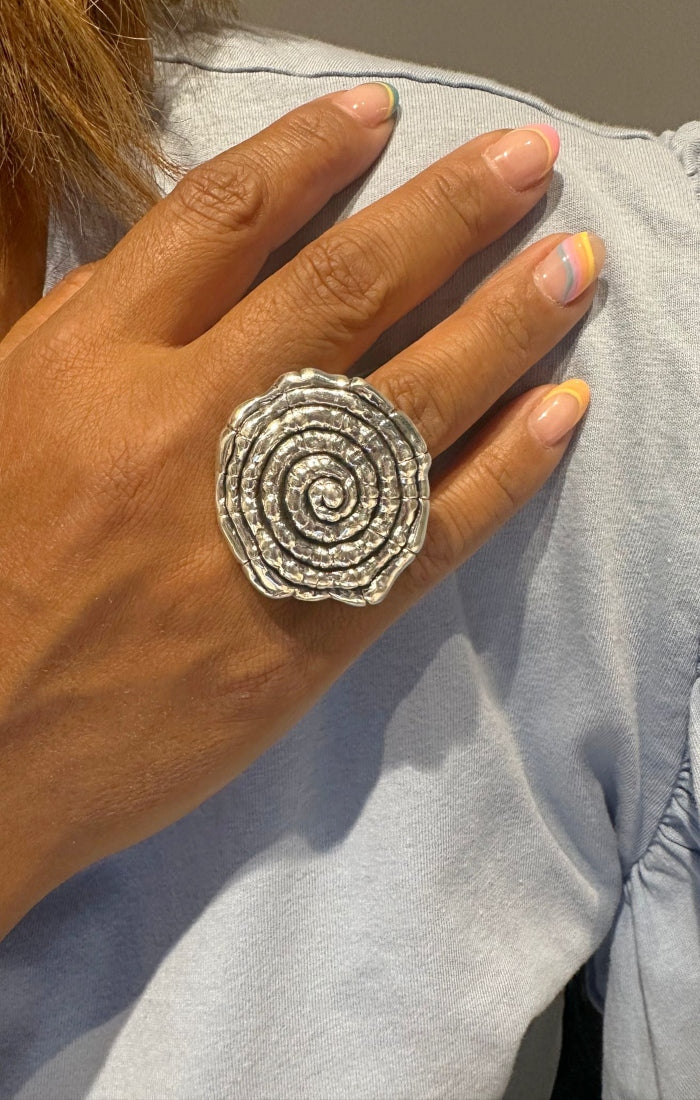 Anillo Caracol Plata