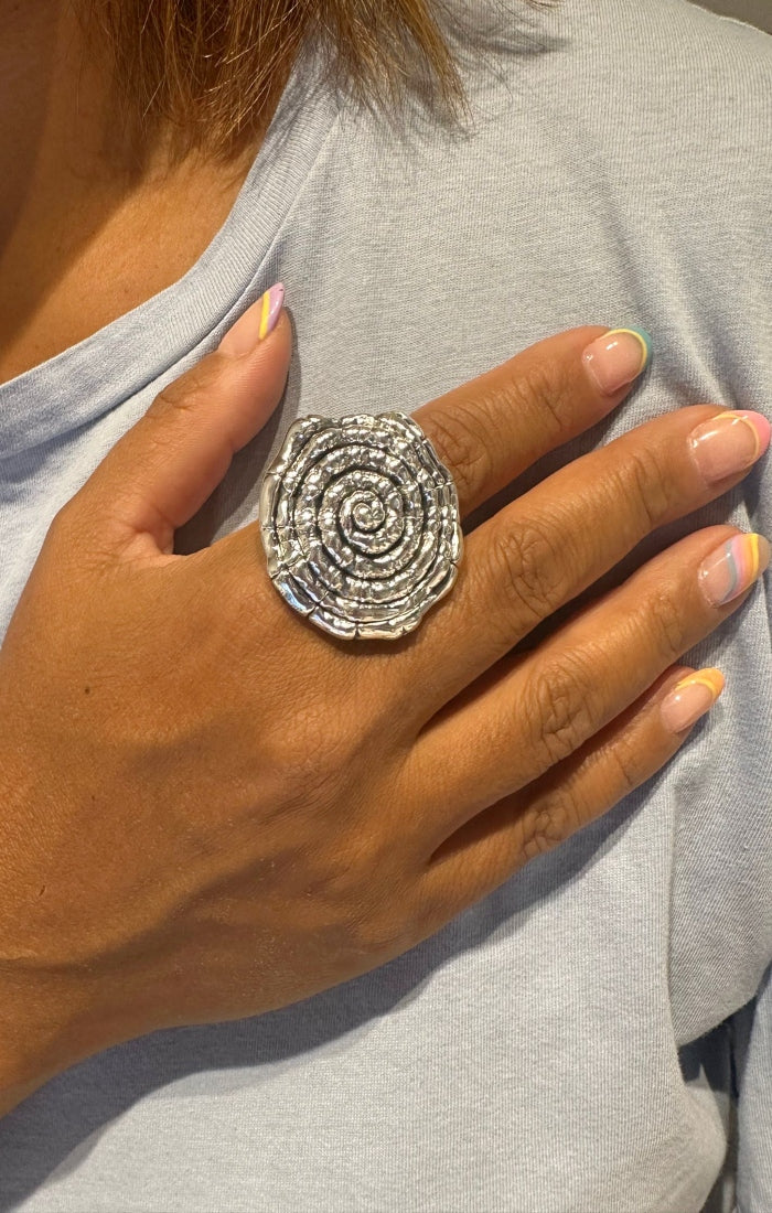Anillo Caracol Plata