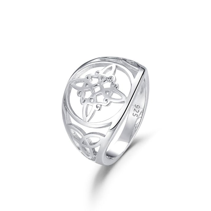 Anillo Nudo de Bruja