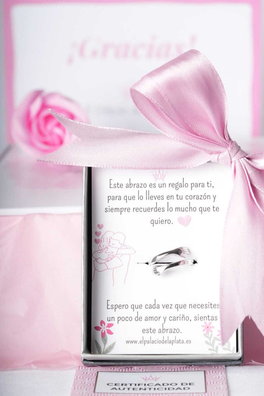 Pack Tres Anillos del Abrazo Plata